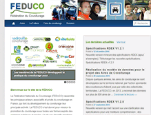 Tablet Screenshot of feduco.org